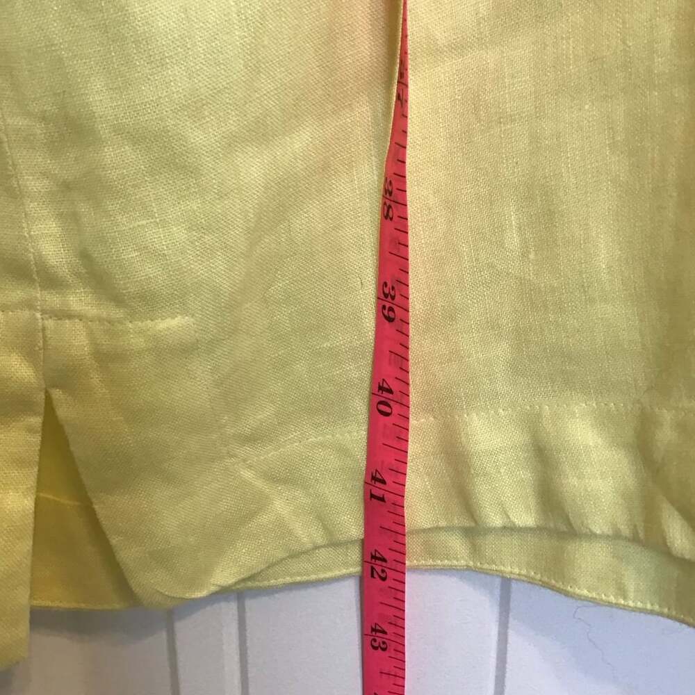 J. Jill Love Linen Sleeveless A-Line Shift Dress, Pockets, Large Tall - Picture 4 of 11
